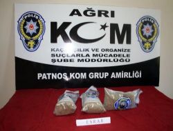 Patnos'ta 3 Kilo Esrar Ele Geçirildi!