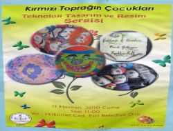 Kırmızı Toprağın Çocukları Şehir Merkezinde Sergi Açtı