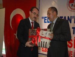 Adalet Bakanı Sadullah Ergin'den Elbistan'a  İki Müjde