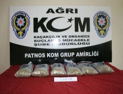 Patnos'ta 6 Kilo Esrar Ele Geçirildi!