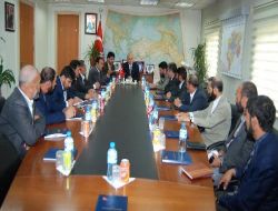 Kayseri, Kardeş Şehir Vardak Heyetini Ağırladı