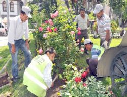 Afyonkarahisar'da Yaz Döneminde 150 Bin Çiçek Dikilecek