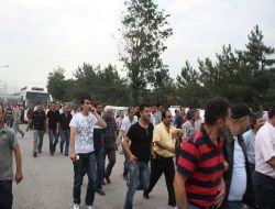 Karabük'te İşçiler Eylem Yaptı!