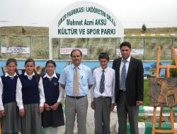 Şeker İlköğretim Okulu'na Park Açıldı