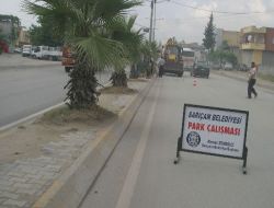 Kozan Yolunda Refüj Çalışması Başladı