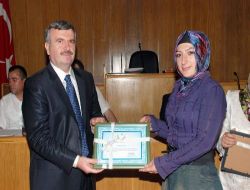Konya Meslek Edindirme Kursları Türkiye Genelinde 11 Ödül Aldı