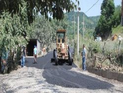 Mahallelinin Eylemi Sonuç Verdi, Yollar Asfaltlandı