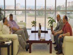 Samsun Basketbol Kulubü'nden Rektör Akan'a Ziyaret