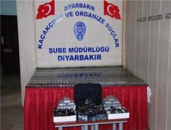 Diyarbakır'da Kaçak Cep Telefonu Operasyonu