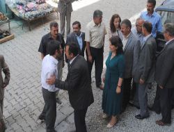 Van'dan Hakkari Bdp'ye 'geçmiş Olsun' Ziyareti