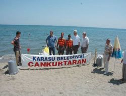 Karasu'da Boğulmalara Karşı 12 Kişilik Cankurtaran Ekibi Görevlendirildi