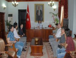 Bolu Gazeteciler Cemiyeti, Vali Özçimen'i Ziyaret Etti