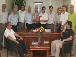 Sinopspor Yönetimden Belediye Başkanı Ergül'e Ziyaret