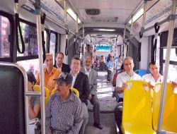 Kocaeli Belediyesi, Şehiriçi Ulaşım İçin Meksika'daki Modeli Yerinde İnceledi