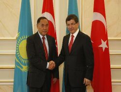 Davutoğlu, Kazakistan Dışişleri Bakanı Saudabayev İle Görüştü!