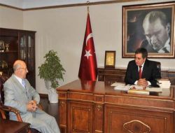 Tema Vakfı Başkanı Prof. Dr. Lütfi Baş, Vali Küçükü Ziyaret Etti