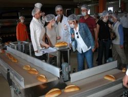 Antalyalılar Halk Ekmek Üretimini Yerinde Görmek İçin Fabrikaya Akın Ediyor