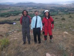 Zile, Yamaç Paraşütçülerinin Yeni Mekânı Oldu
