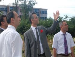 Prof.dr. Bahar'dan Giresun Üniversitesi'nin Devam Eden İnşaatlarında İnceleme