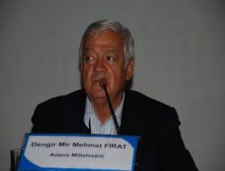 AK Partili Dengir Mir Mehmet Fırat: Bugüne Kadar Silahla Hiçbirşey Halledilmedi!.