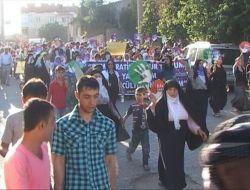 Cizre Halkı Tecavüz Olaylarına Tepki İçin Yürüdü