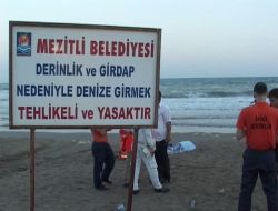 'Tehlikeli ve Yasak' Levhasına Rağmen Denize Giren Genç Boğuldu
