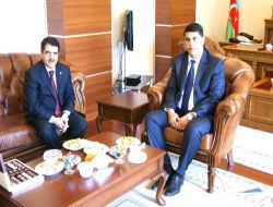 Kars Belediye Başkanı Bozkuş'tan Azerbaycanlı Başkonsolosa Ziyaret