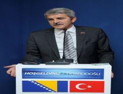 İnegöllü İşadamları, Bosna Hersek Fahri Konsolosu Çilek'i Ziyaret Etti