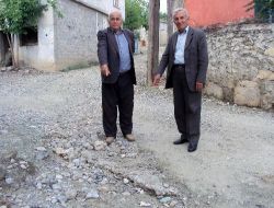 Köylüler 2007'de Yarım Bırakılan Yolun Tamamlanmasını İstiyor