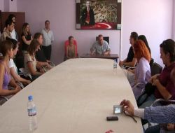 Avrupalı Gençler Silopi İlçe Milli Eğitim Müdürlüğü'nü Ziyaret Etti