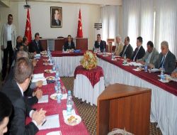 Hakkari'de İl Koordinasyon Toplantısı Yapıldı