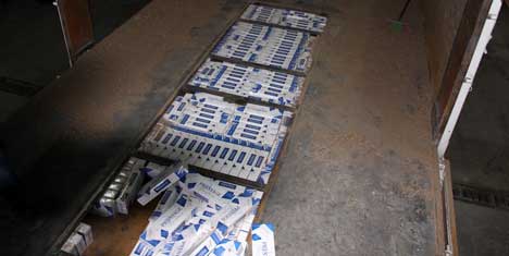 Polisten Sigara Operasyonu