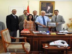 Siirt Ziraat Mühendisleri Odası Üyeleri, Vali Çolak'ı Ziyaret Etti