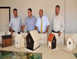 Kuşların Yuvalarını Öğrenciler Yaptı