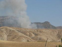 Cudi Dağı'nda Yangın Çıktı!