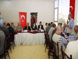Sincan Muhtarları, Büyükşehir'in Bürokratlarıyla Sorunlarını Paylaştı