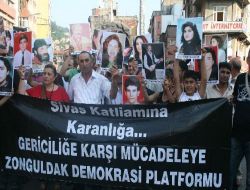 Zonguldak'ta Madımak Katliamında Ölenler Anıldı!