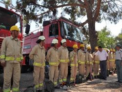 Orman Yangın İşçilerine Göbek Denetimi