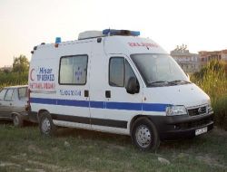 Hasta Almaya Giderken El Konulan Ambulans Kurtarıldı