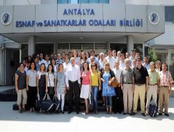 Antalya'da Faaliyet Gösteren Esnaf Odaları Seminerle Buluştu