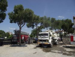 Okulun Kazan Dairesinde Korkutan Yangın
