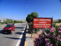 Gaziantep'te 1 Milyon Çiçek Dikildi
