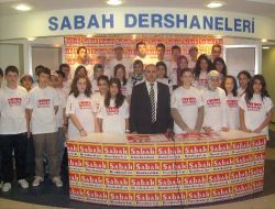 Sabah Dershanesi'nden 36 Öğrenci Sbs'de Tüm Soruları Doğru Cevapladı