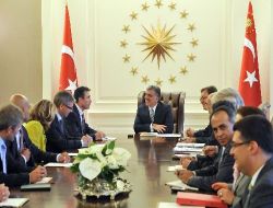 Cumhurbaşkanı Gül, Nato Genel Sekreteri Rasmussen'i Kabul Etti