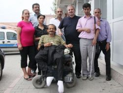 Başkan Özgan'dan, Engellilere Destek