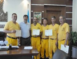 Orman İşçileri Kazalara Karşı Eğitildi