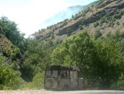 Tunceli'de Yol Kesen Pkk'lılara Yönelik Operasyon Devam Ediyor..