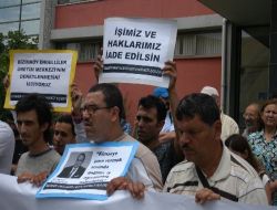İşten Çıkarılan Engeliler, Kso'yu Protesto Etti