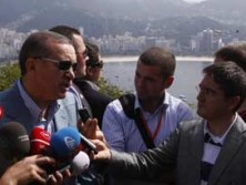 Başbakan Erdoğan'da anma törenlerindeydi