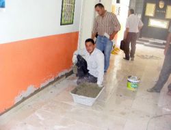 Mermer Şirketlerinden Senirkent Anadolu Lisesi'ne Malzeme Desteği